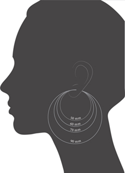 Hoop Earring Chart